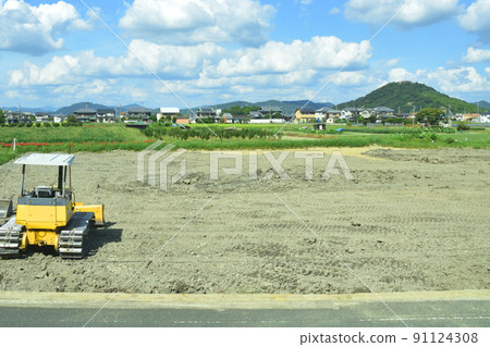 2021 年。山陽本線相井站和姬路站之間的車窗風景 2021 年。山陽本線相井站和姬路站之間的車窗風景 91124308