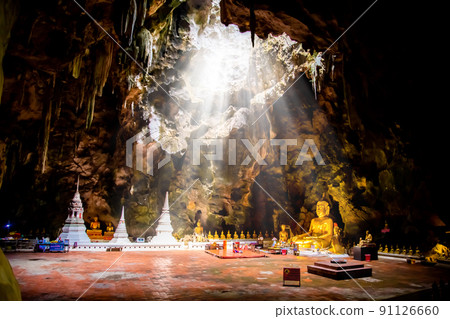 Tham Khao Luang cave in Phetchaburi, Thailand 91126660