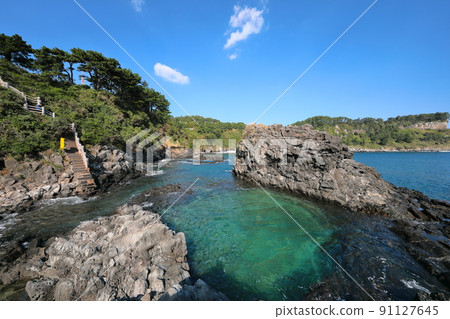 Seonnyeotang, coast, beach, lava, snorkeling, swimming, summer resort, Seonnyeotang, coast, beach, lava, snorkeling, swimming, summer resort, 91127645