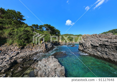 Seonnyeotang, coast, beach, lava, snorkeling, swimming, summer resort, Seonnyeotang, coast, beach, lava, snorkeling, swimming, summer resort, 91127648