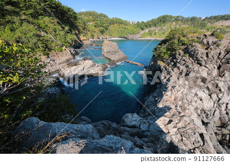 仙女堂，海岸，海灘，熔岩，浮潛，游泳，避暑勝地， 91127666