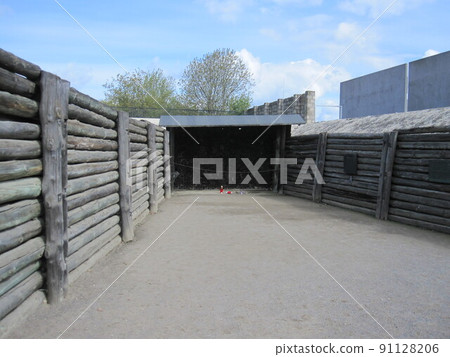 Shooting ground at Sachsenhausen Confinement Camp 91128206