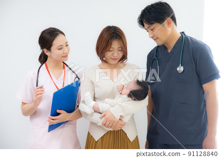 Pediatrics infant screening medical care baby 91128840