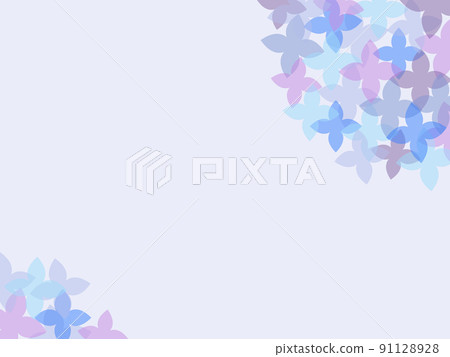 繡球花背景素材 91128928