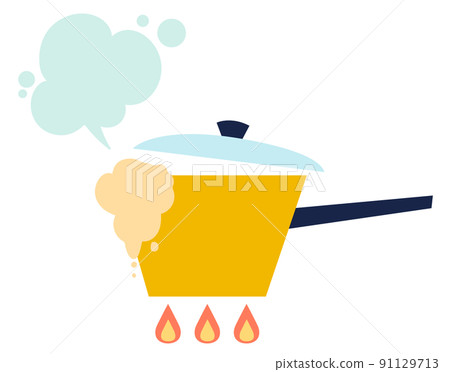 Scandinavian kitchen pot icon-one-handed pot spill 91129713