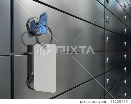 Safe deposit boxes and key Safe deposit boxes and key 91129725