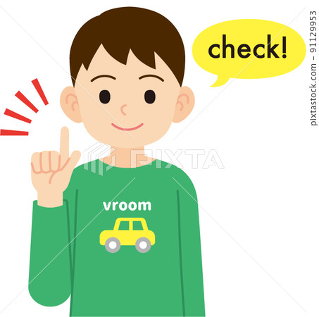 Boy to explain No line Boy to explain No line 91129953