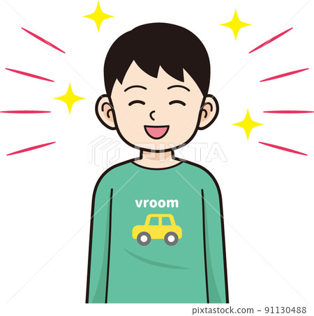 有等高線的笑臉男孩 91130488
