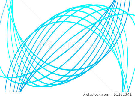 Wave curve blue 91131341