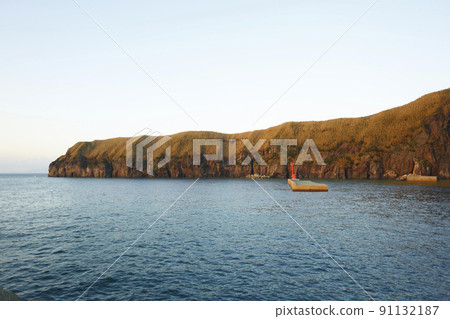 Iwo Jima landscape in the morning 91132187