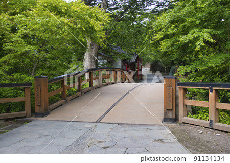 Kuromon Bridge, Komoro City, Nagano Prefecture Kuromon Bridge, Komoro City, Nagano Prefecture 91134134
