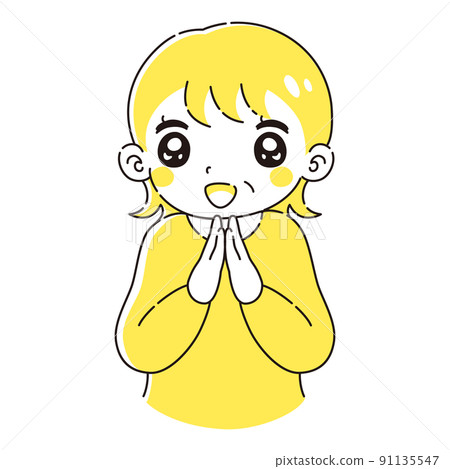 Illustration of a throbbing senior woman Illustration of a throbbing senior woman 91135547