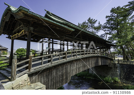 Kotohira Sayabashi Kanakura River Kotohira Town, Kagawa Prefecture 91138986