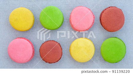 Colorful macaroons Colorful macaroons 91139220
