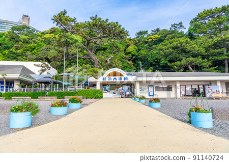 高知縣高知市天氣晴朗的桂濱水族館 91140724