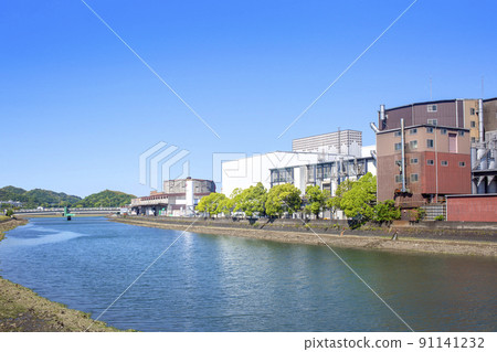 Usuki City Usuki River Usuki City Usuki River 91141232