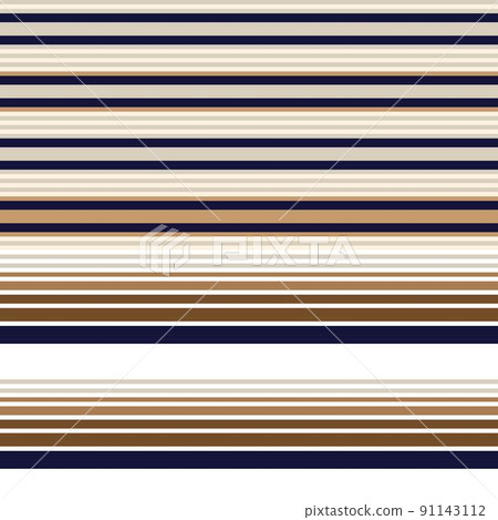 Horizontal striped seamless pattern background for fashion textiles, graphics Horizontal striped seamless pattern background for fashion textiles, graphics 91143112