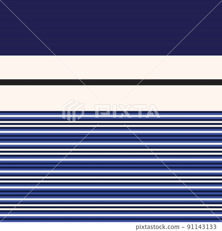 Horizontal striped seamless pattern background for fashion textiles, graphics Horizontal striped seamless pattern background for fashion textiles, graphics 91143133