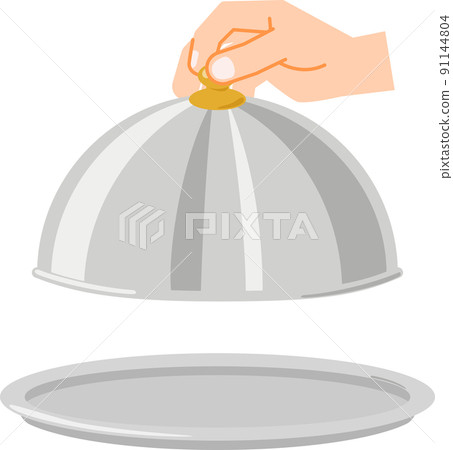 Hand to lift the dome cover Hand to lift the dome cover 91144804
