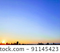Sky sunrise magic hour 91145423