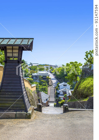 杵築:從須谷斜坡眺望鹽谷斜坡 杵築:從須谷斜坡眺望鹽谷斜坡 91147594