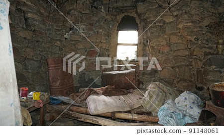 Stone castle, near the walls and inside. Stone castle, near the walls and inside. 91148061