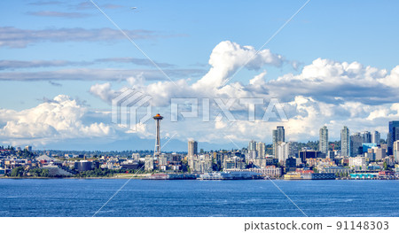 Downtown Seattle, Washington, United States of America. 91148303
