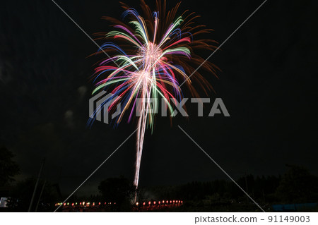 Fireworks of Katagai Festival 91149003