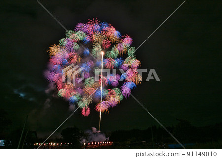 Fireworks of Katagai Festival 91149010