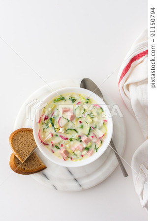 Cold soup Okroshka Cold soup Okroshka 91150794