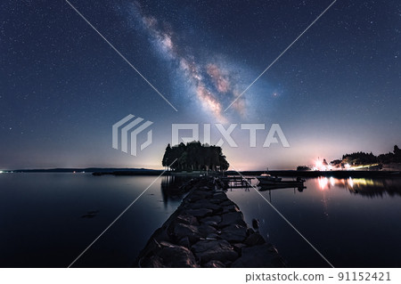 Milky Way above God 91152421
