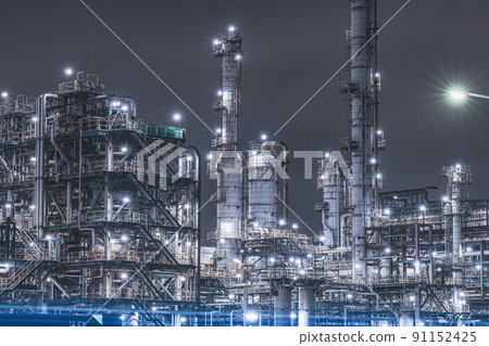 茨城工廠夜景 茨城工廠夜景 91152425