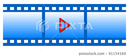 Icon for playing video or movie footage Icon for playing video or movie footage 91154160