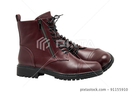 Pair of shoes isolates on white background Pair of shoes isolates on white background 91155910