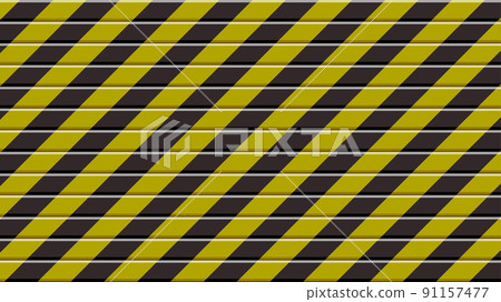 Dangerous pattern shutter background illustration_16: 9 91157477