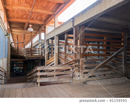 Sunny view of the hallway of Fort Worth Stockyards Station 91159593