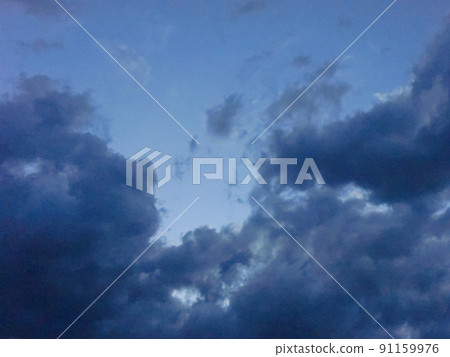 Twilight clouds at dusk Twilight clouds at dusk 91159976