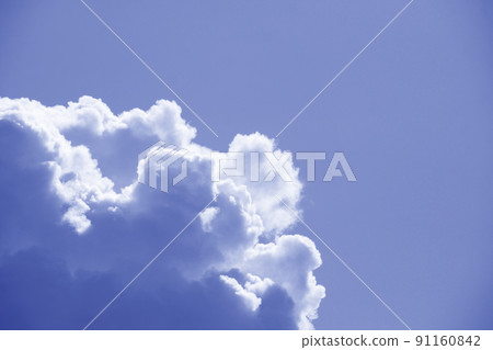 Summer clouds and blue sky in Sao Paulo Brazil 91160842