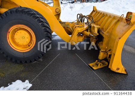 在雪國等待的掃雪機 在雪國等待的掃雪機 91164438