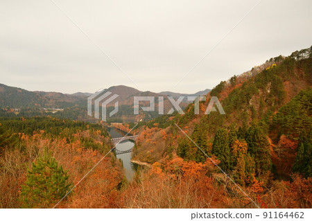 只見川一橋(福島縣) 只見川一橋(福島縣) 91164462