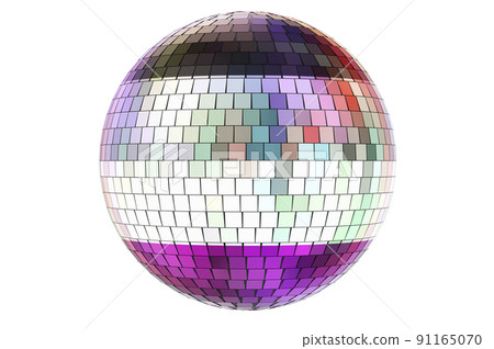 Mirror disco ball with asexuality flag, 3D rendering Mirror disco ball with asexuality flag, 3D rendering 91165070