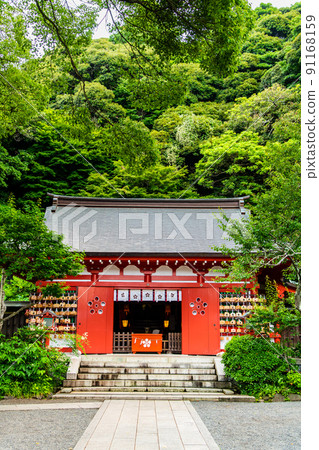 神奈川縣鎌倉市永瀉天神社～海殿～ 91168159