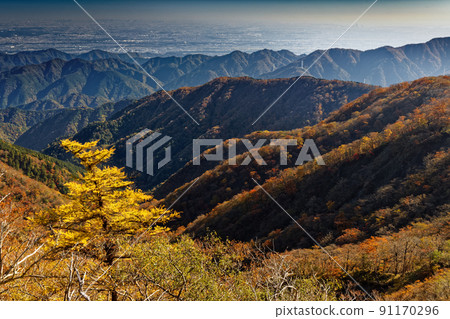 View of the Kanto Plain from Tanzawa / Tonodake View of the Kanto Plain from Tanzawa / Tonodake 91170296