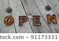 OPEN on the cable drum 91173331