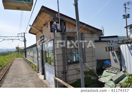 Konan Railway Oogi Line Koguriyama Station Konan Railway Oogi Line Koguriyama Station 91174357