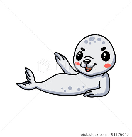 cartoon, character, seal 91176042
