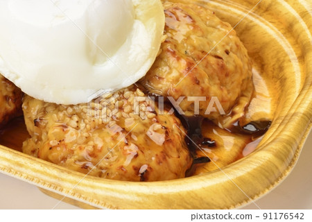 Chicken meatball teriyaki Chicken meatball teriyaki 91176542