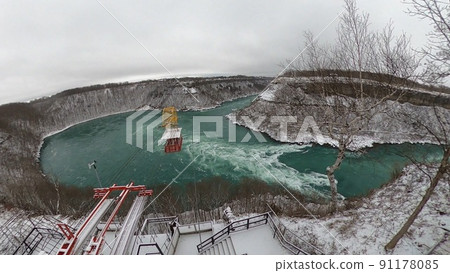 Niagara Falls in winter Canada Niagara Falls in winter Canada 91178085