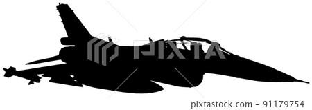airplane, plane, silhouette 91179754