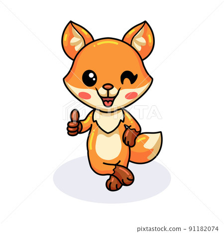 cartoon, character, fox 91182074